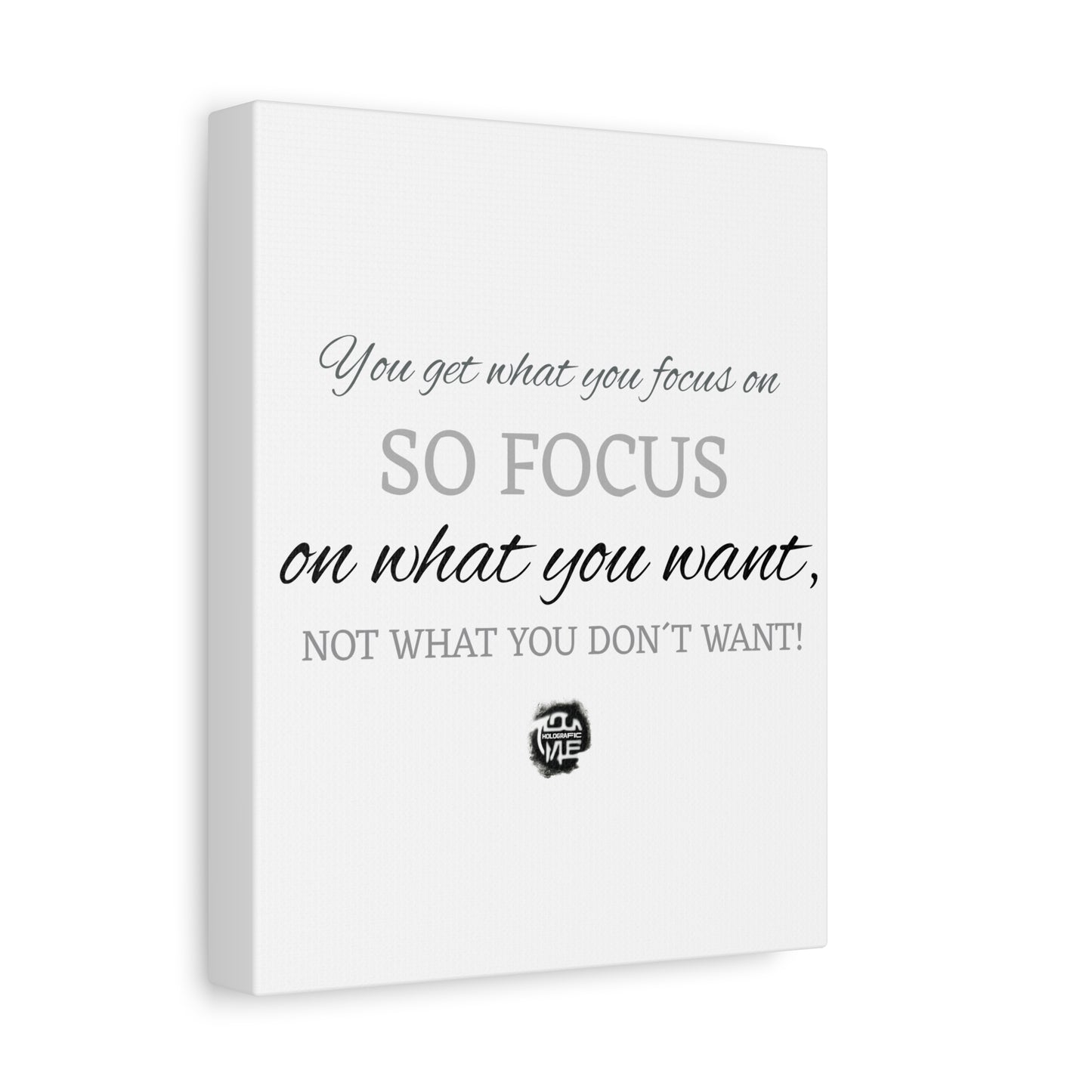 Canvas Wall Art - Inspirational Quotes for Self-Improvement, Christmas and Birthday Gift