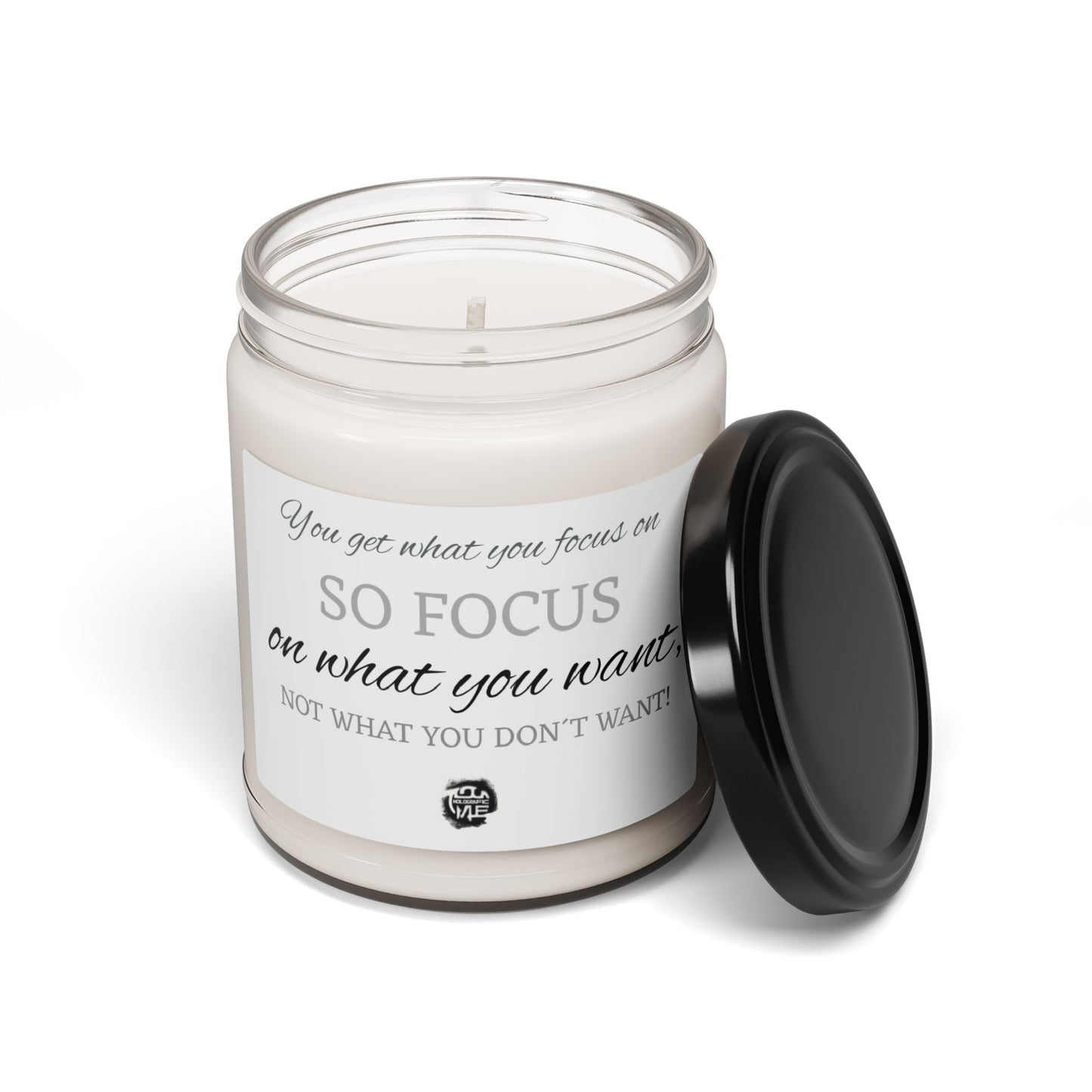 Soy Candle - Mind Power Affirmation, 9oz