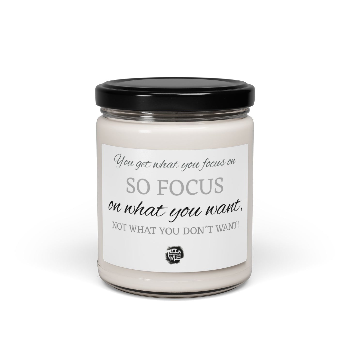 Soy Candle - Mind Power Affirmation, 9oz